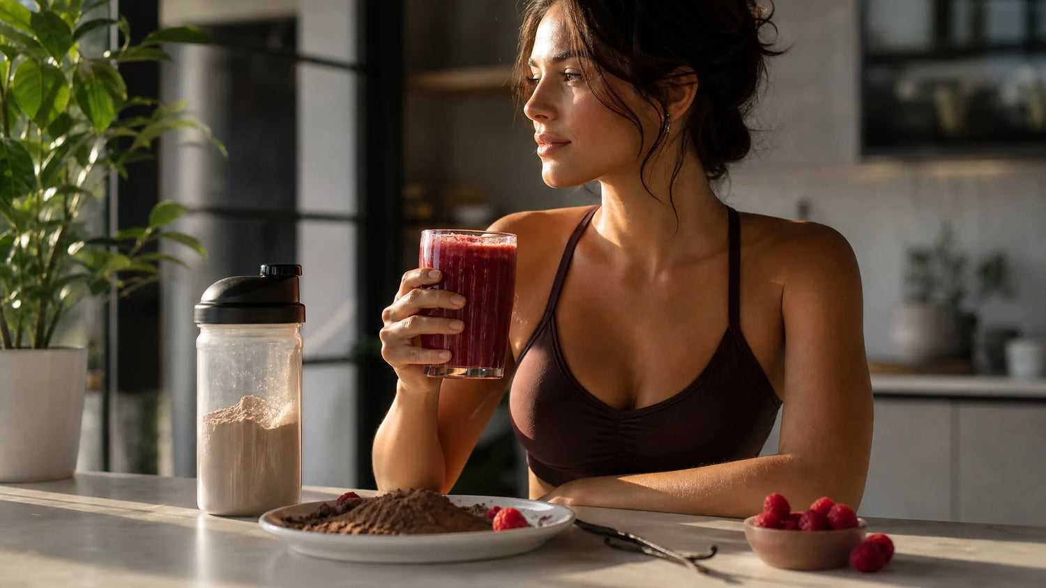 Proteína Vegana Red Velvet: El Antojo Fit que Toda Mujer Ama
