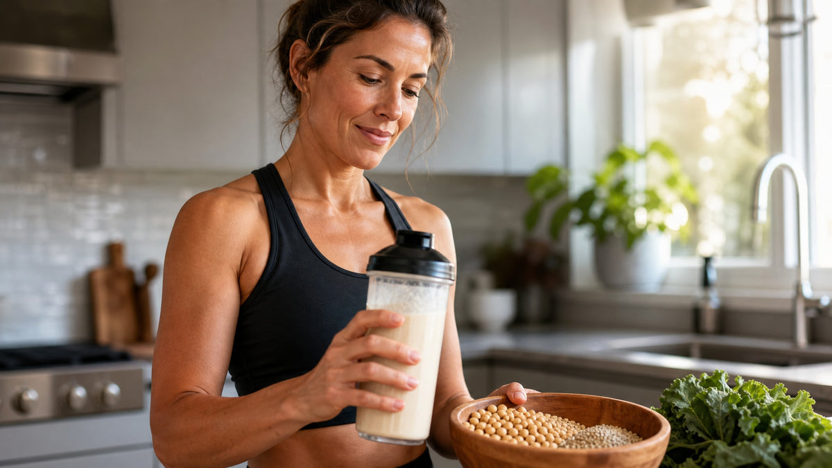 Proteína Vegana para Mujeres Mayores de 40: Elige la Ideal