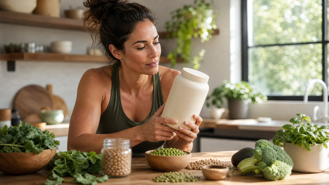 Proteína vegana para mujeres: guía completa 2026