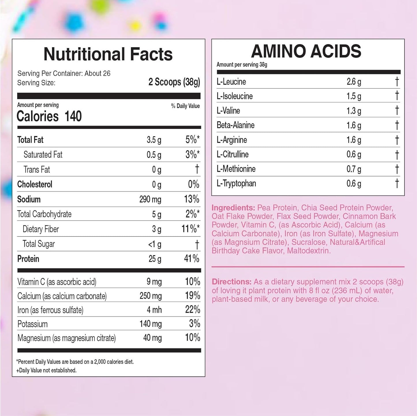 Proteína Birthday Cake