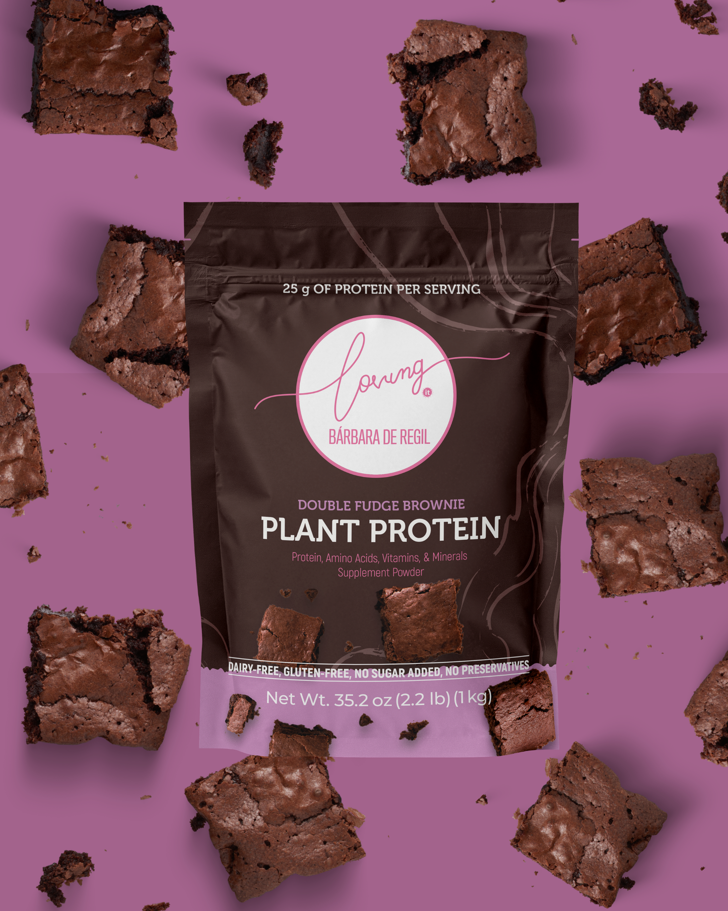 Proteína Double Fudge Brownie