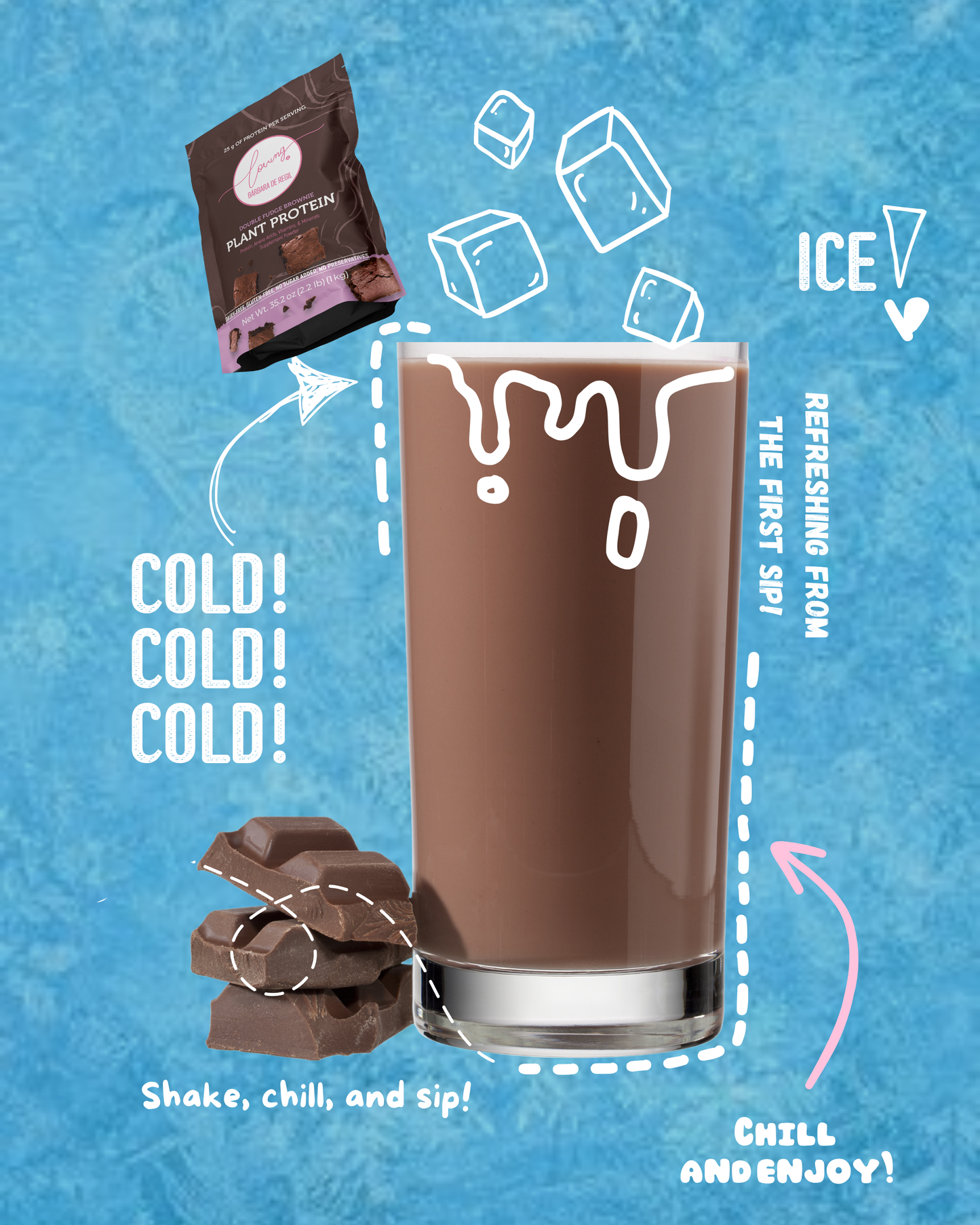 Proteína Double Fudge Brownie