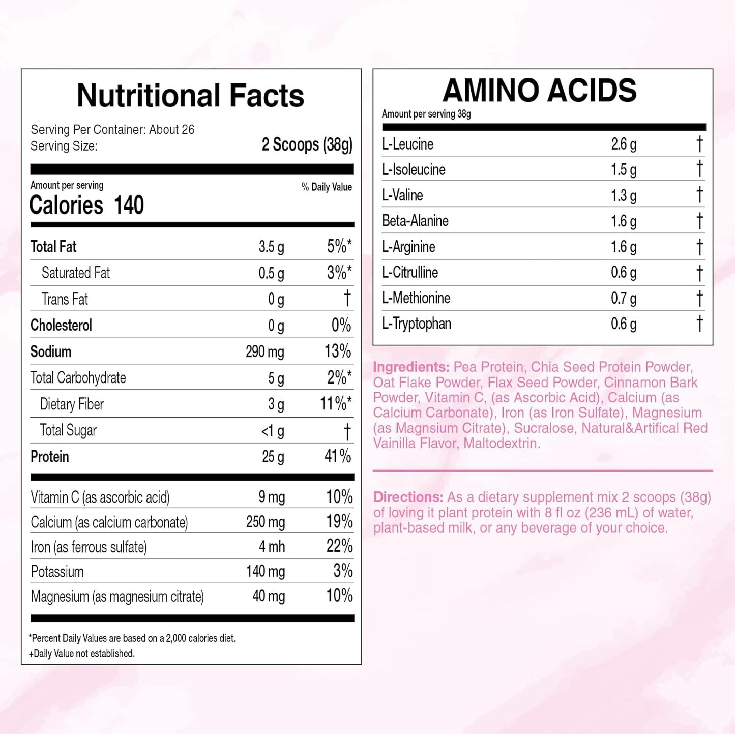 Proteína de Vainilla